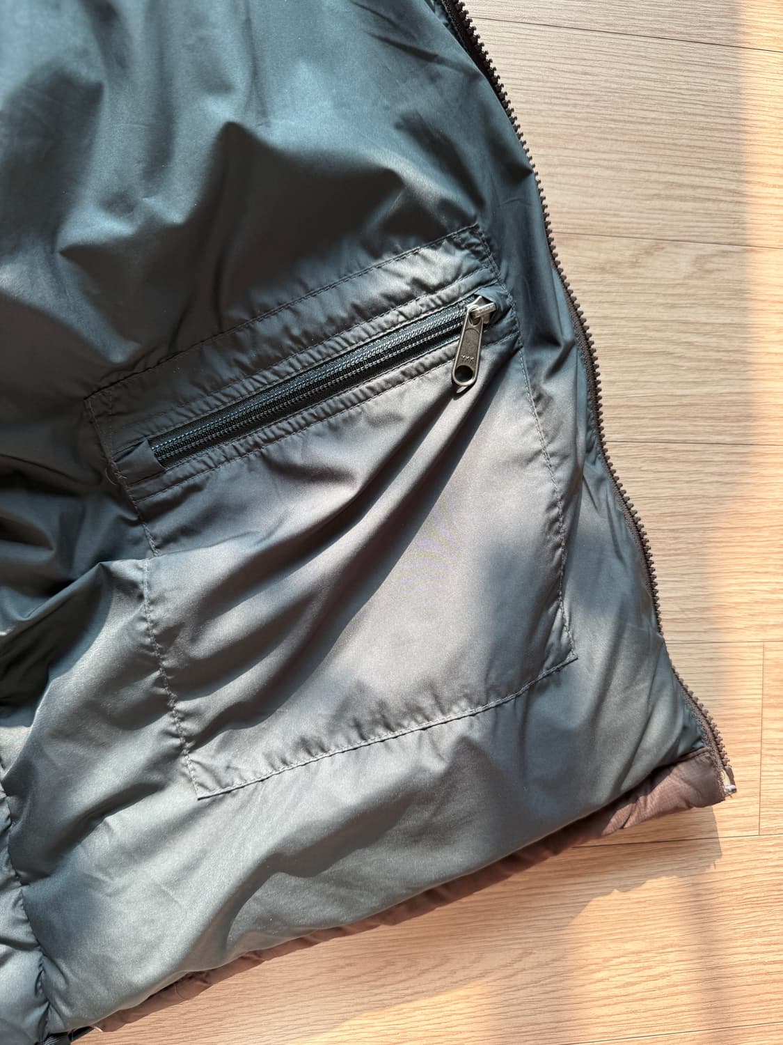 노스페이스 700 필 파워 패딩 조끼 브라운 상품이미지7