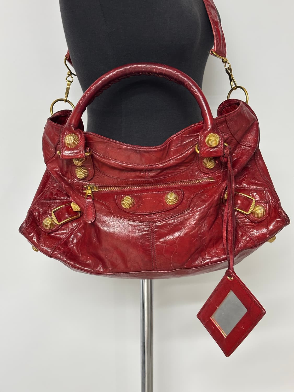 발렌시아가 자이언트 파트타임. 모터백 시티백 르시티 르카골 상품이미지2