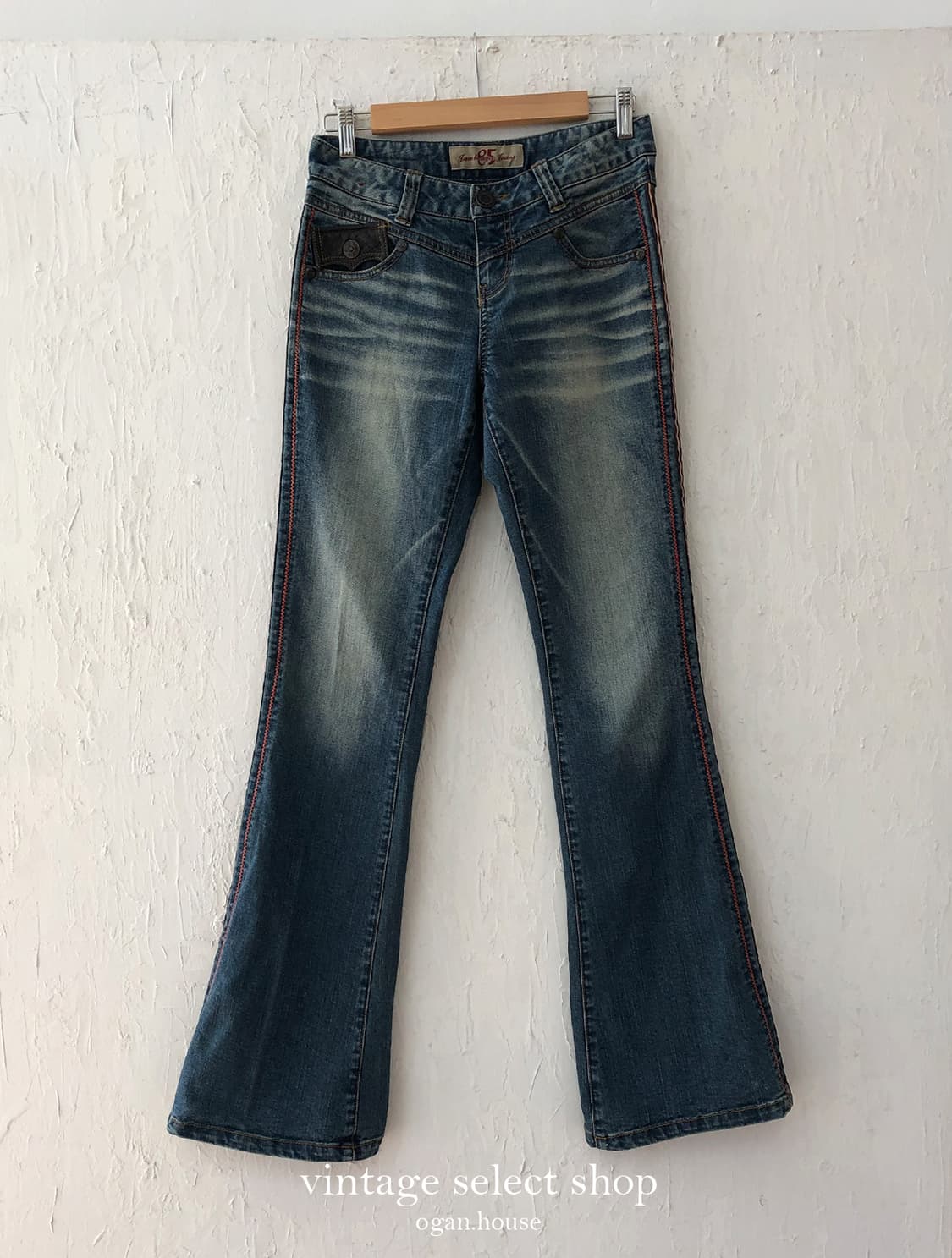 vintage side tape bootcut denim 상품이미지2