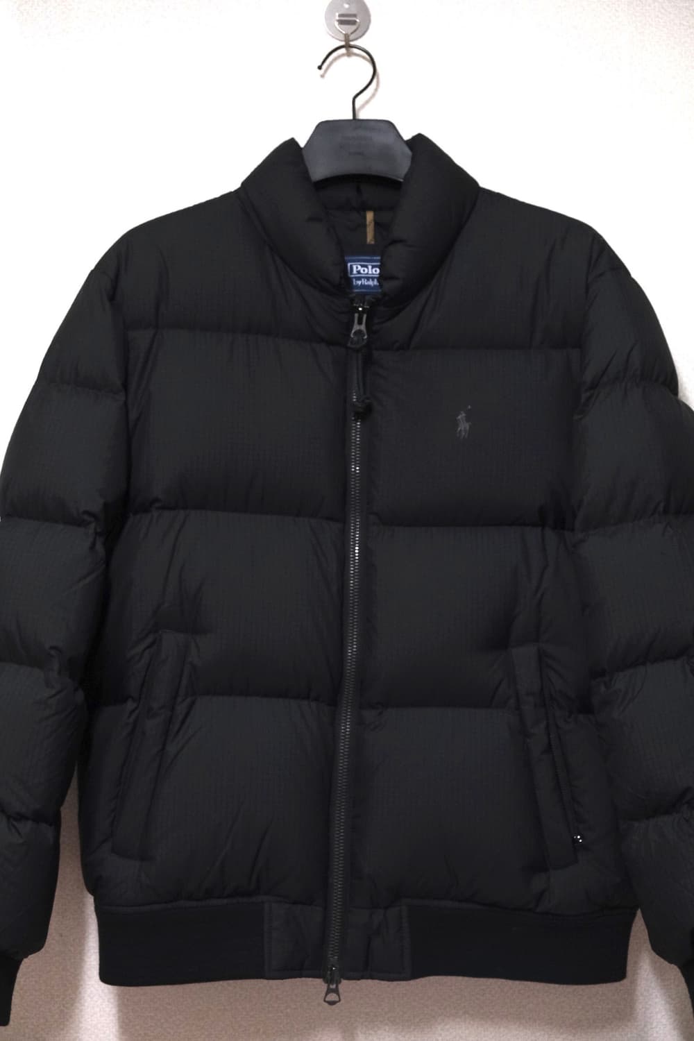 폴로 랄프로렌 텍스처 립스탑 다운 패딩 M 상품이미지1
