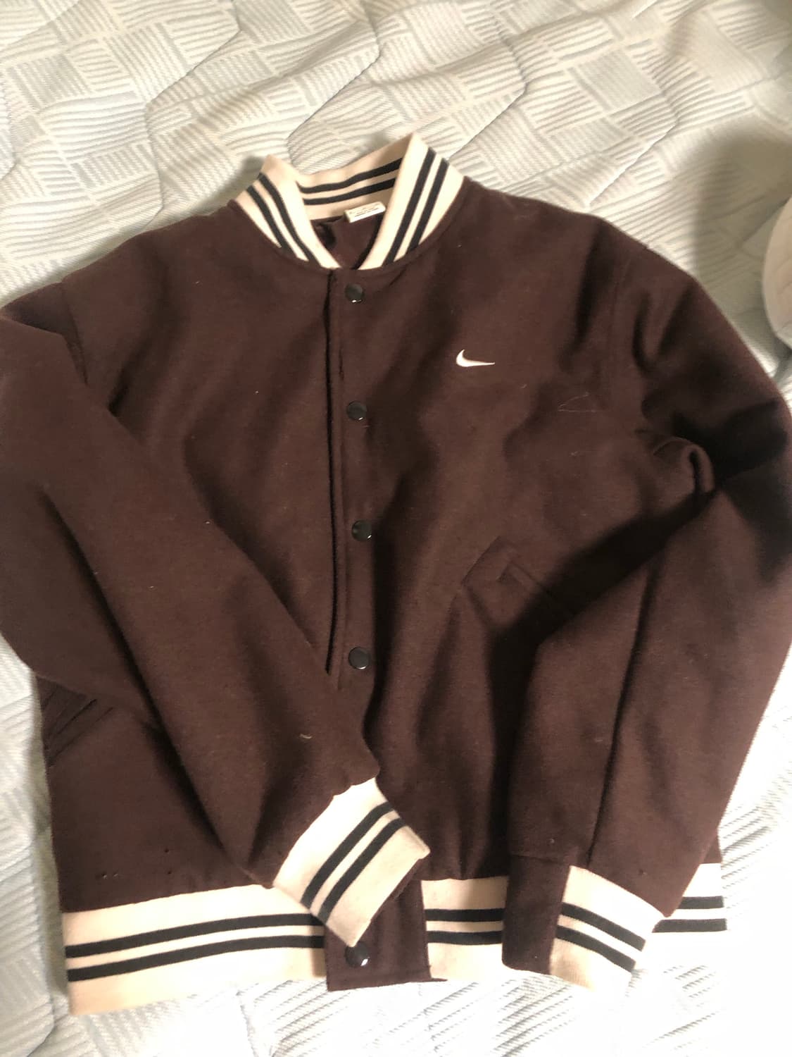 나이키 nsw 어센틱 바시티 버건디 L 상품이미지1