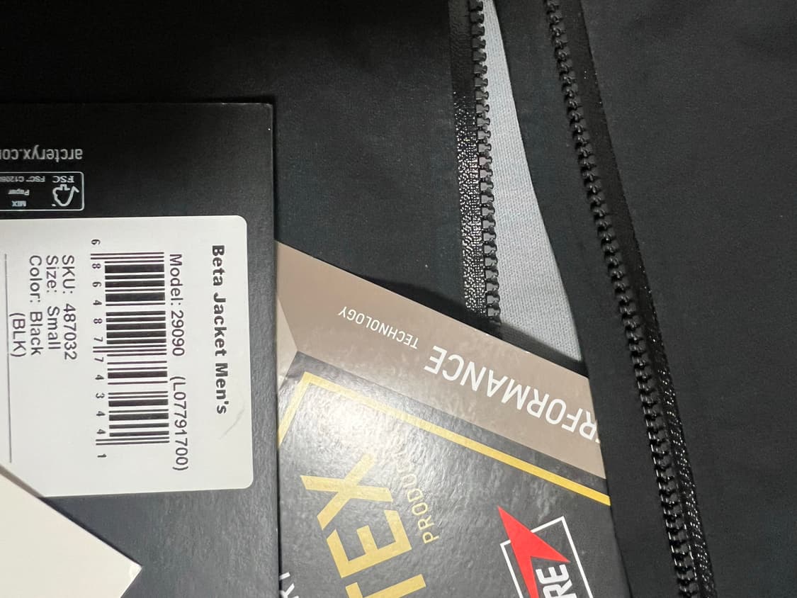 아크테릭스 베타 자켓 s 블랙 상품이미지4