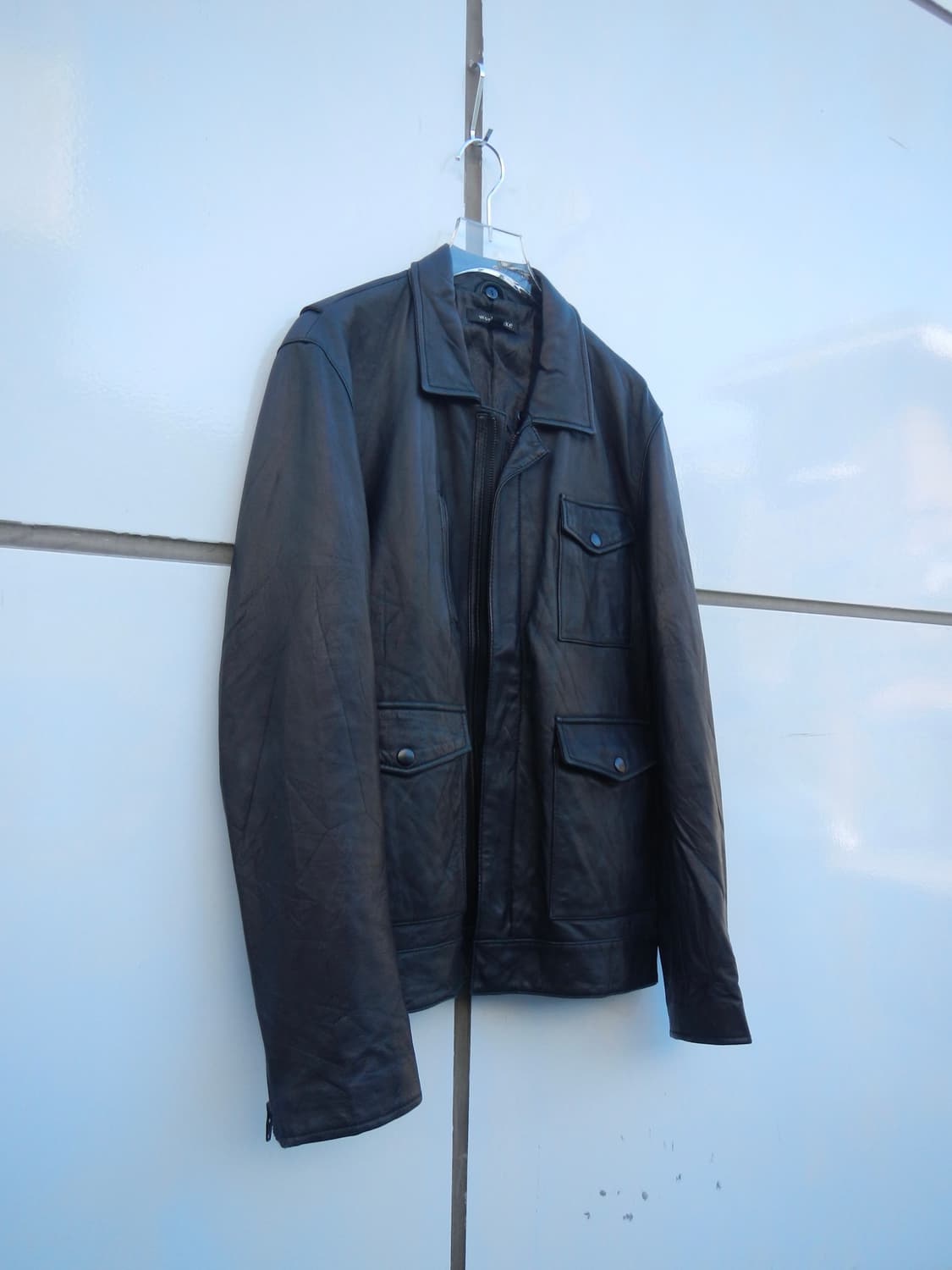 Vintage World exe Leather Jacket 상품이미지2
