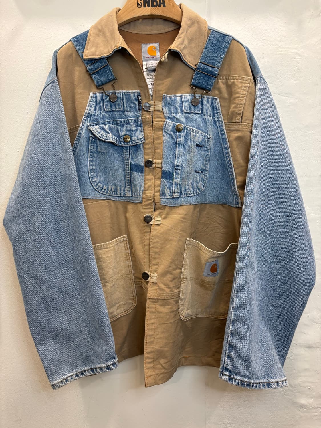 칼하트(Carhartt) 리워크 데님 도킹 워크 자켓 상품이미지1