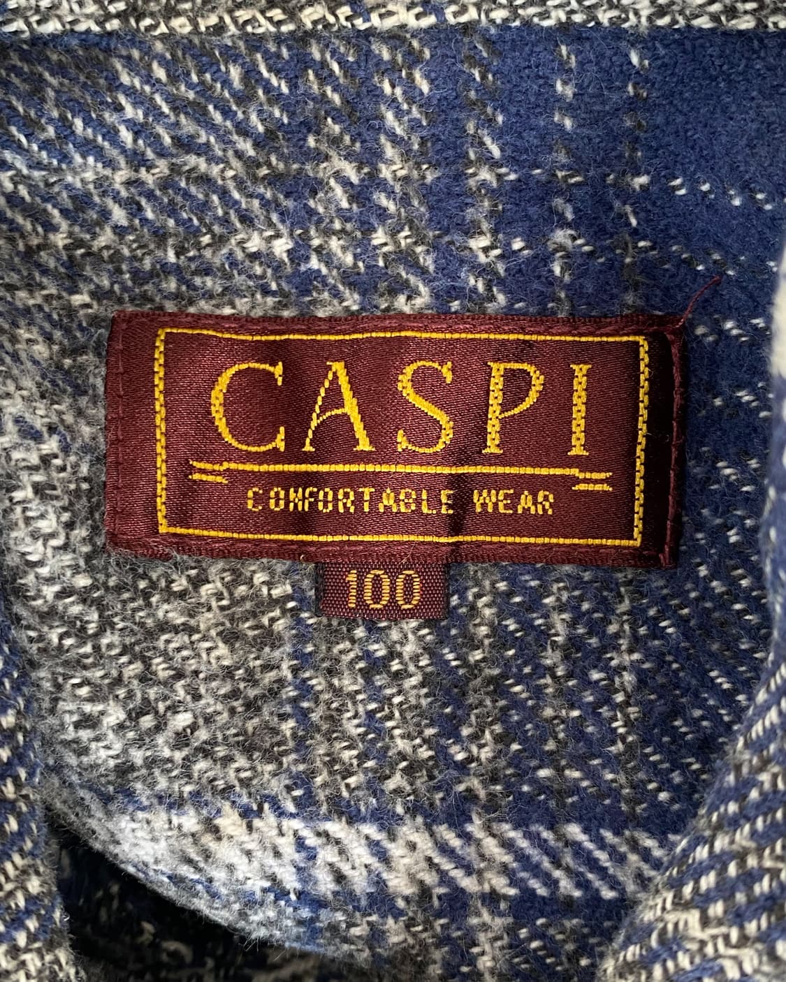 Caspi 투포켓 플란넬 체크 풀오버 하프 집 셔츠 상품이미지7