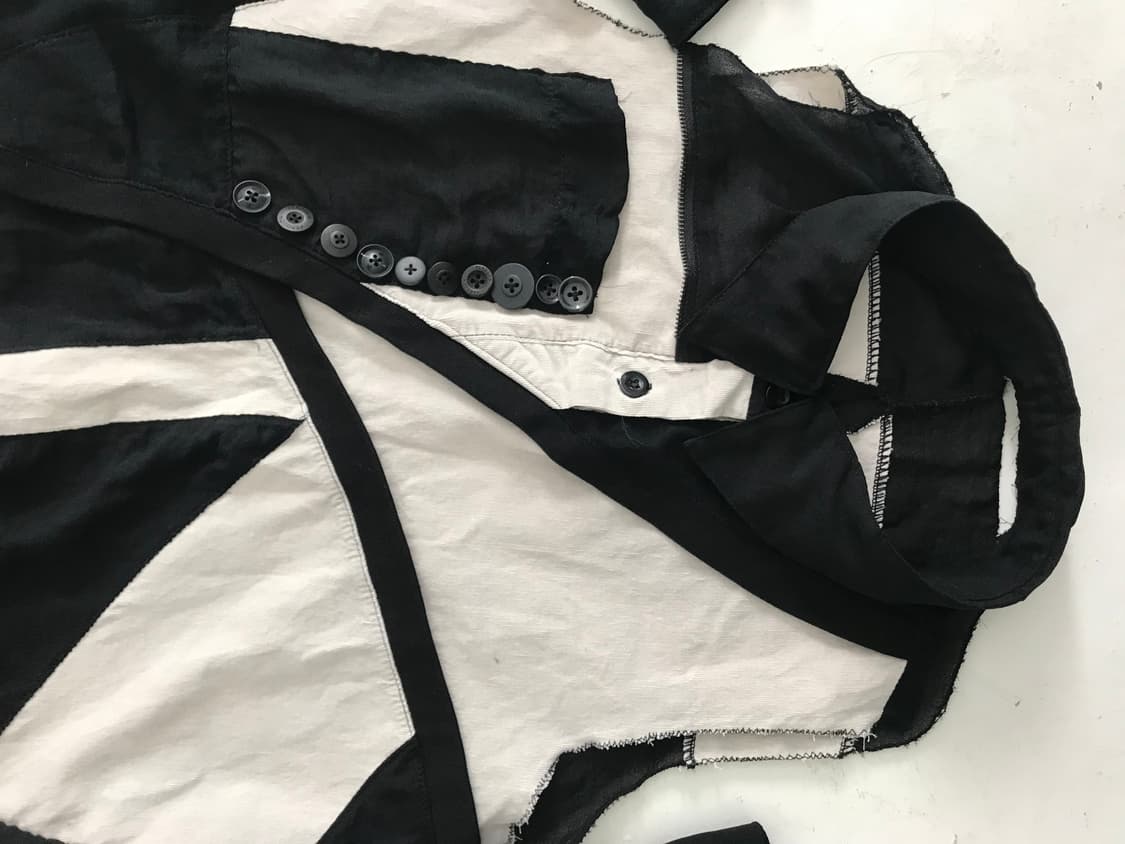 Custom🐾)Reversal shirt banded top/skirt 상품이미지7