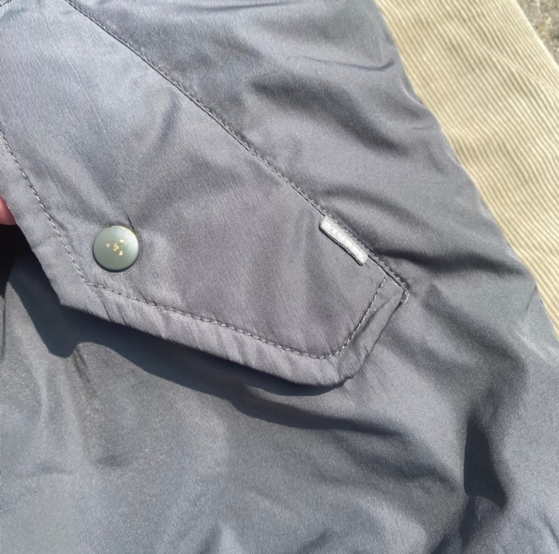 stussy) 스투시 90s 골덴 블루종 자켓 상품이미지4