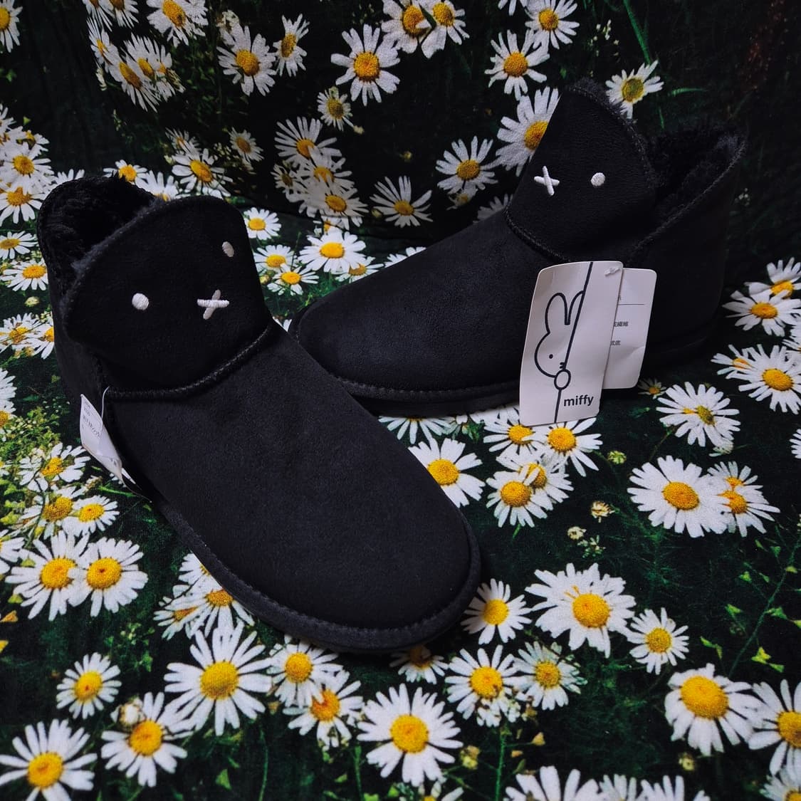 미피 Miffy 검정색 털 부츠 방한부츠 미피어그 L 240 새상품 상품이미지3