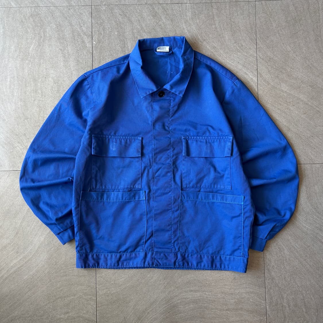 90년대 빈티지 프랑스 생산 프렌치 워크 트윌코튼 자켓 상품이미지1