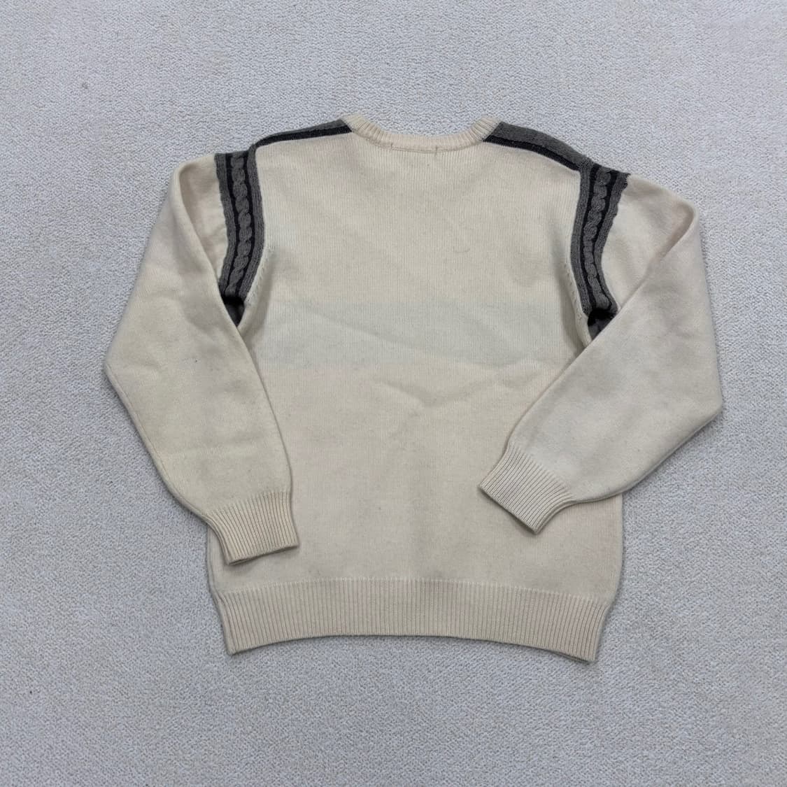 실측확인 고급 빈티지 케이블 니트 0402E 상품이미지2