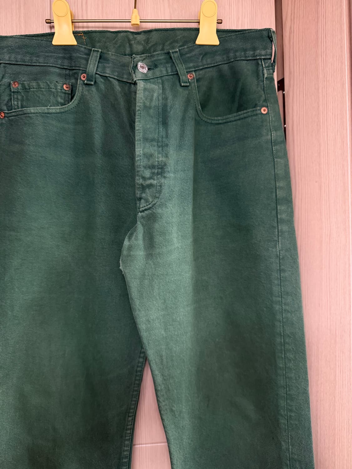 리바이스 501 빈티지 그린 데님 상품이미지2