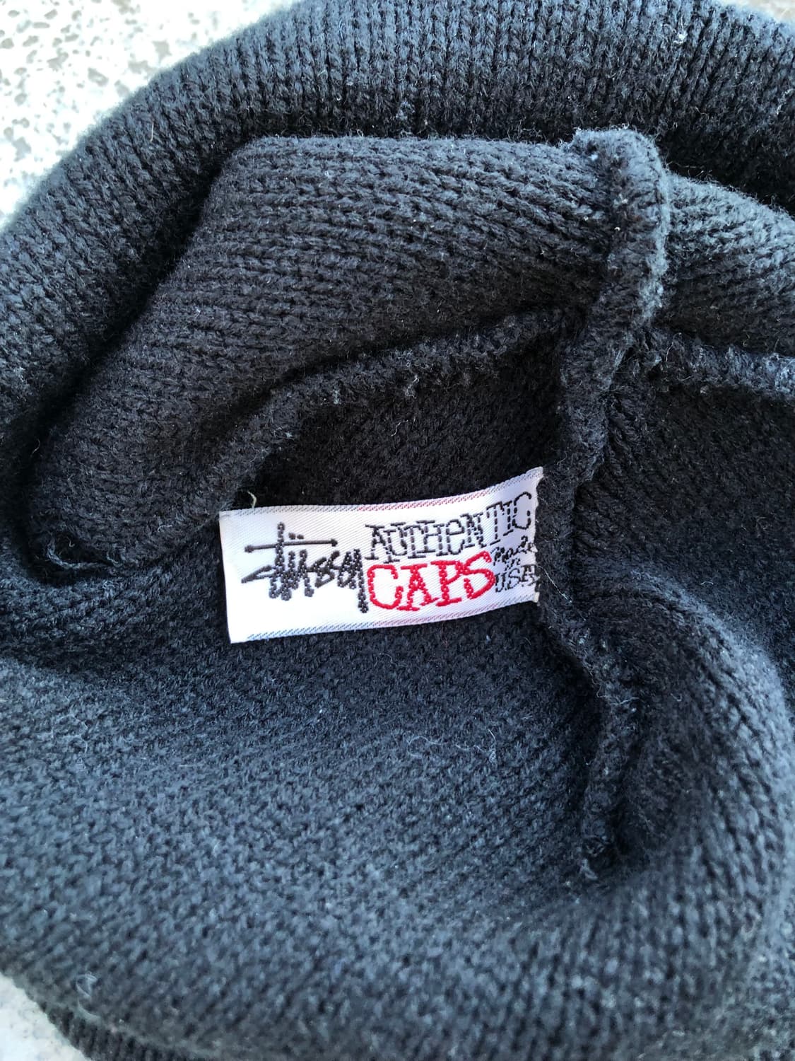 90s 올드 스투시 비니 상품이미지3