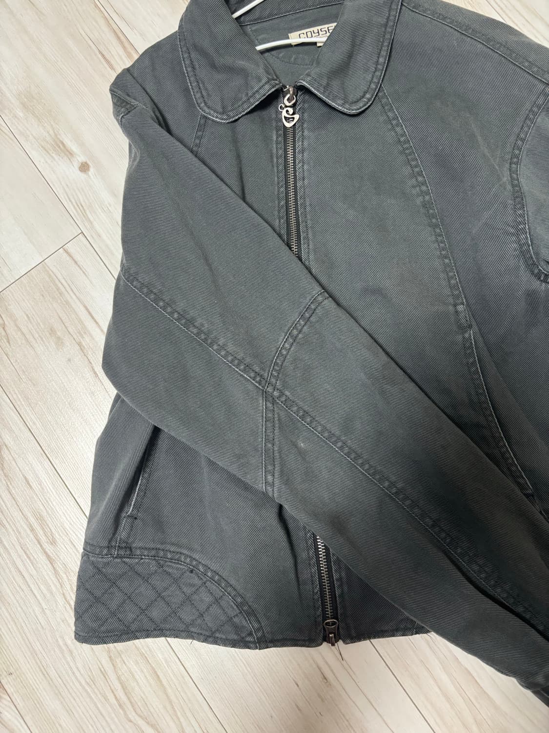 Coyseio ROUND COLLAR STITCH JACKET  상품이미지3