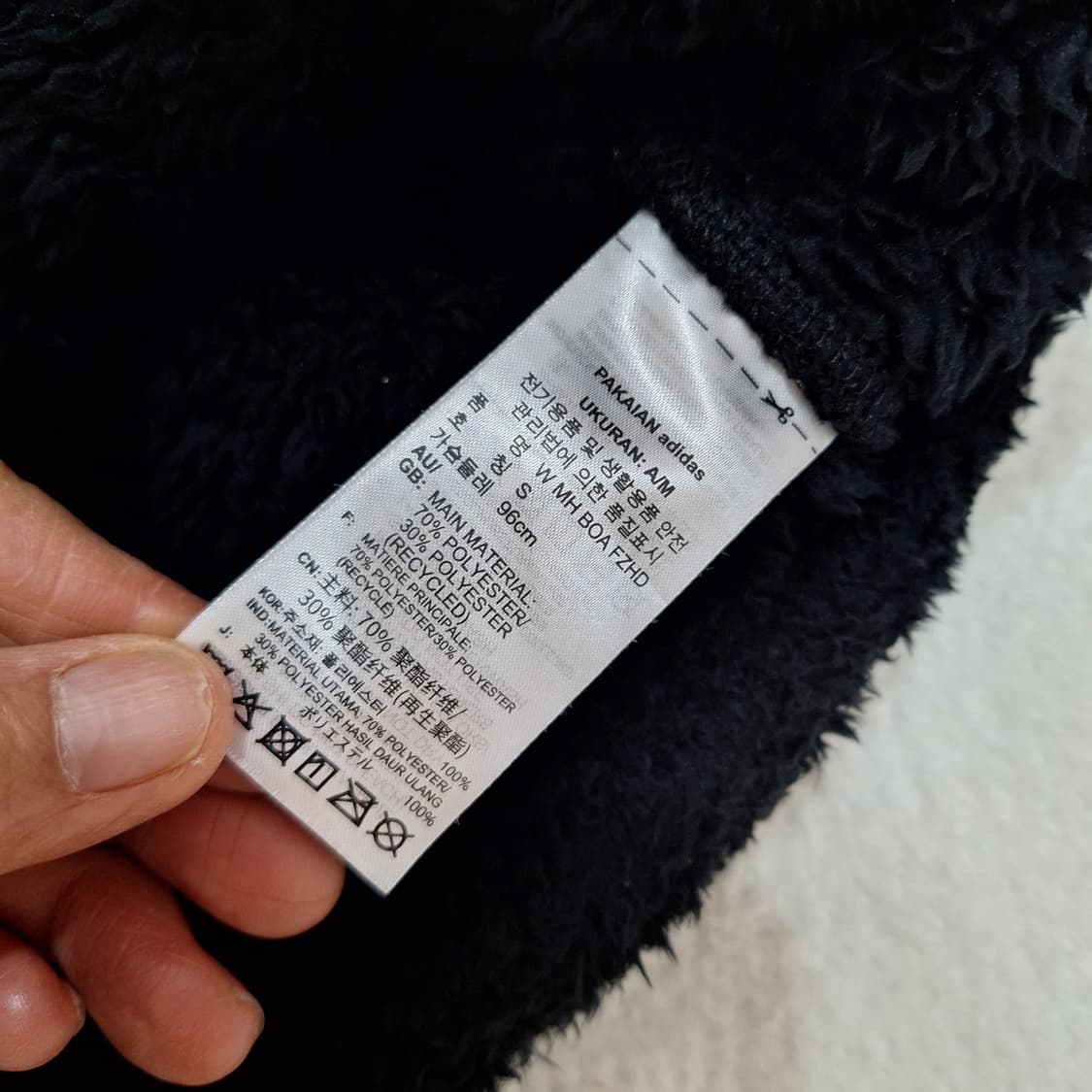 아디다스  폴리스자켓S(남여공용) 상품이미지3