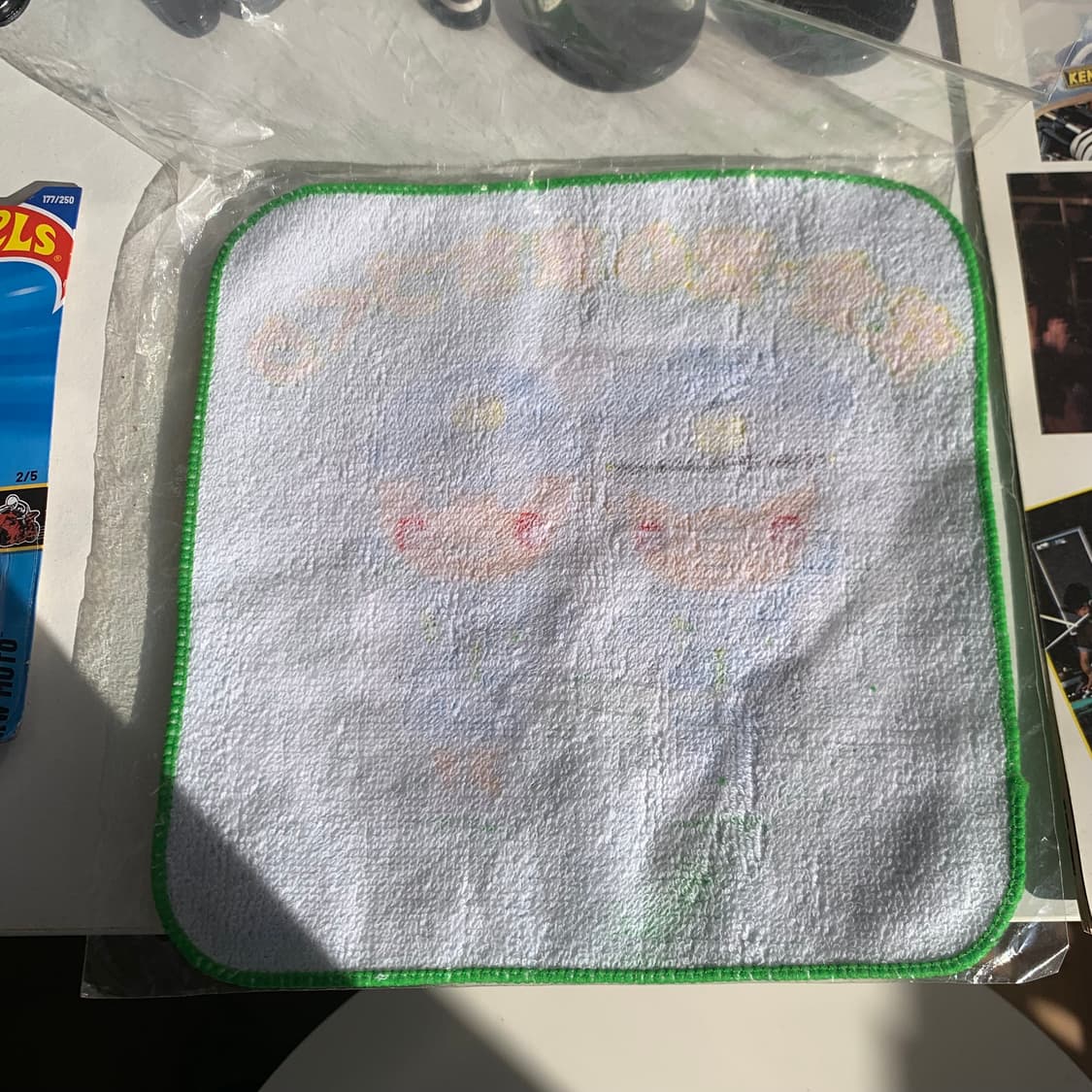 오모리 경찰서 캠페인 배포용 미니타월 상품이미지2