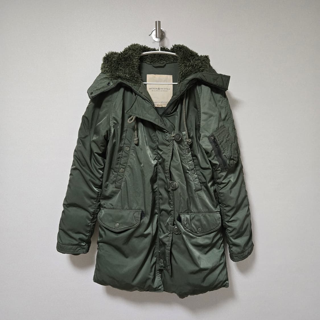 랄프로렌 데님앤서플라이 덕다운 n3b 파카 점퍼 / 여성 점퍼 상품이미지5