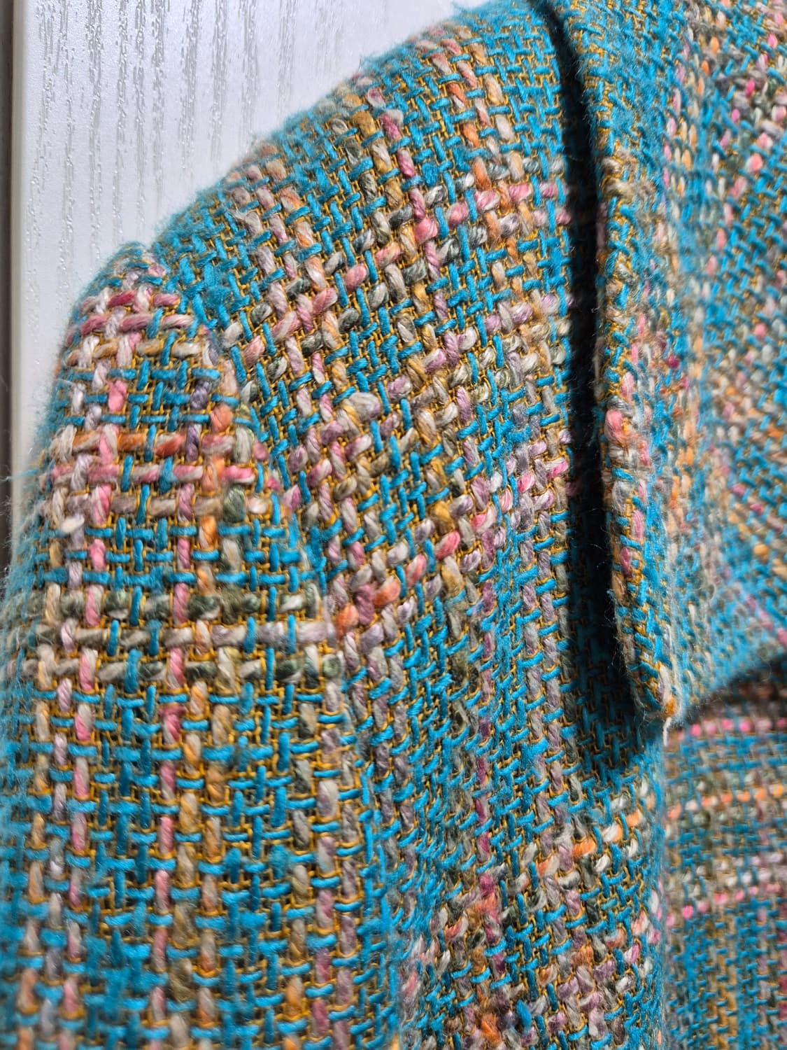 Borgoma 로즈 트위드 체크 자켓 상품이미지6