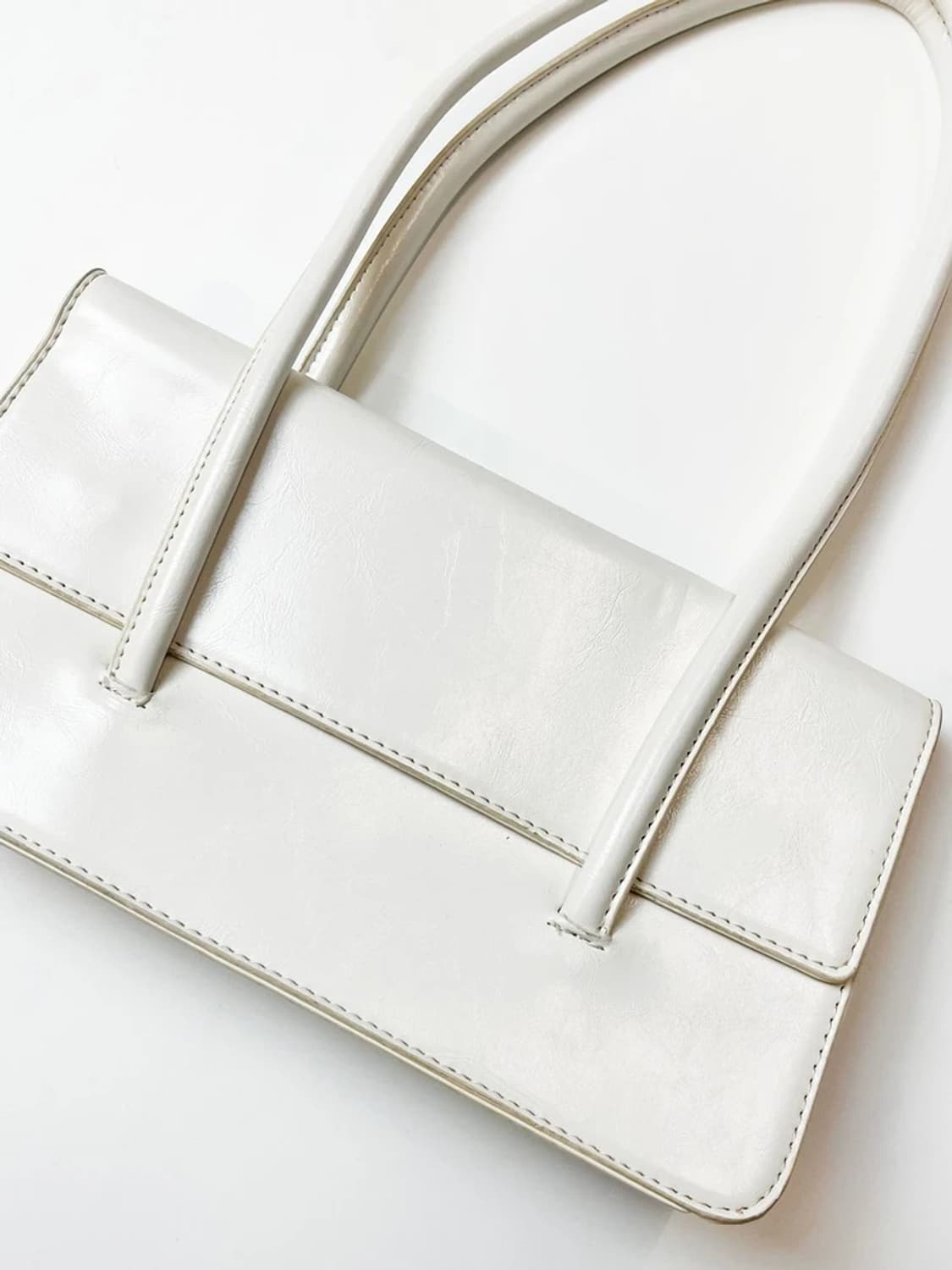 Selected 비건 가죽 미니멀리즘 숄더백 A1592 상품이미지2