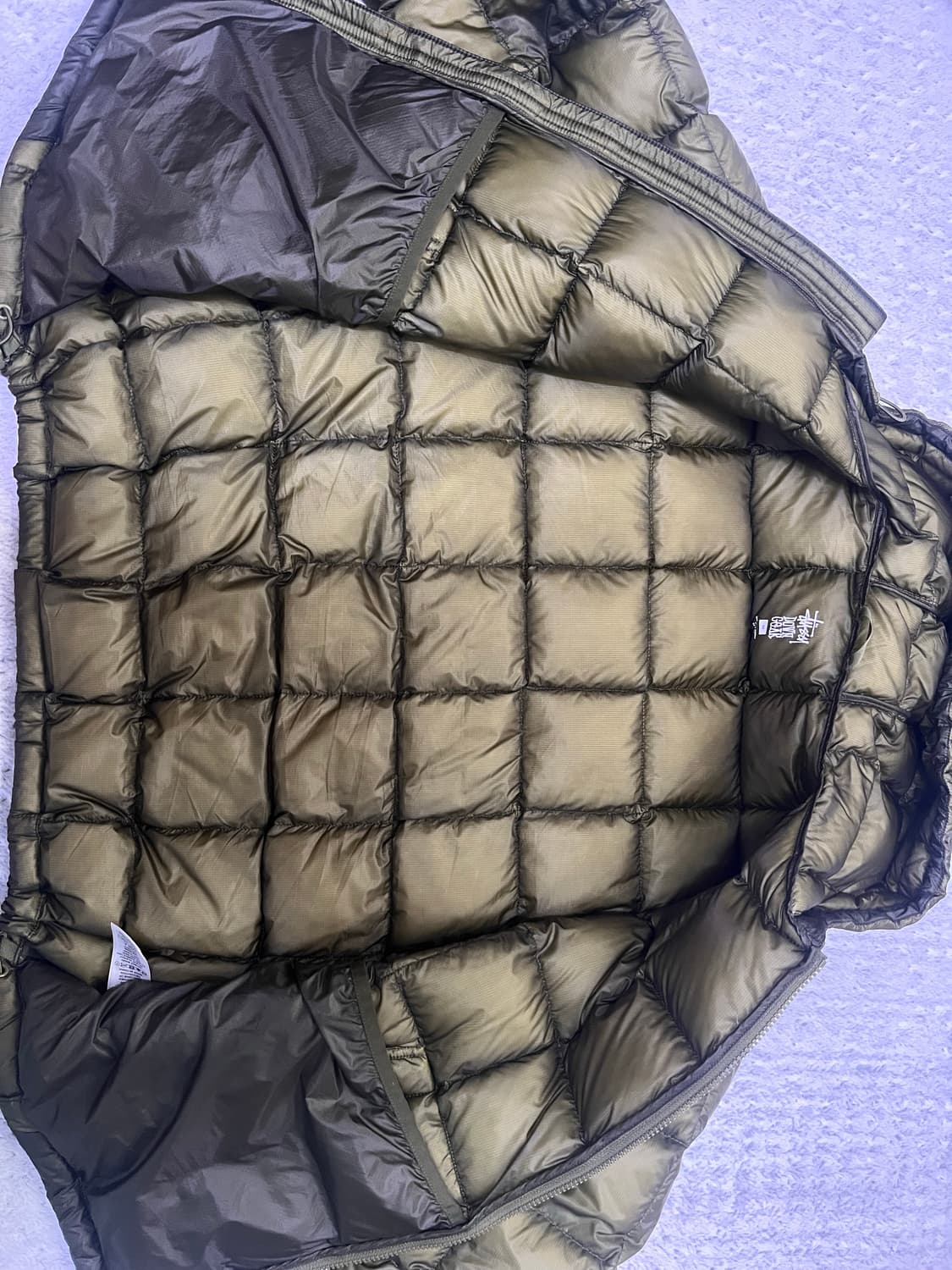 스투시 미드웨이트 올리브 M사이즈 상품이미지5