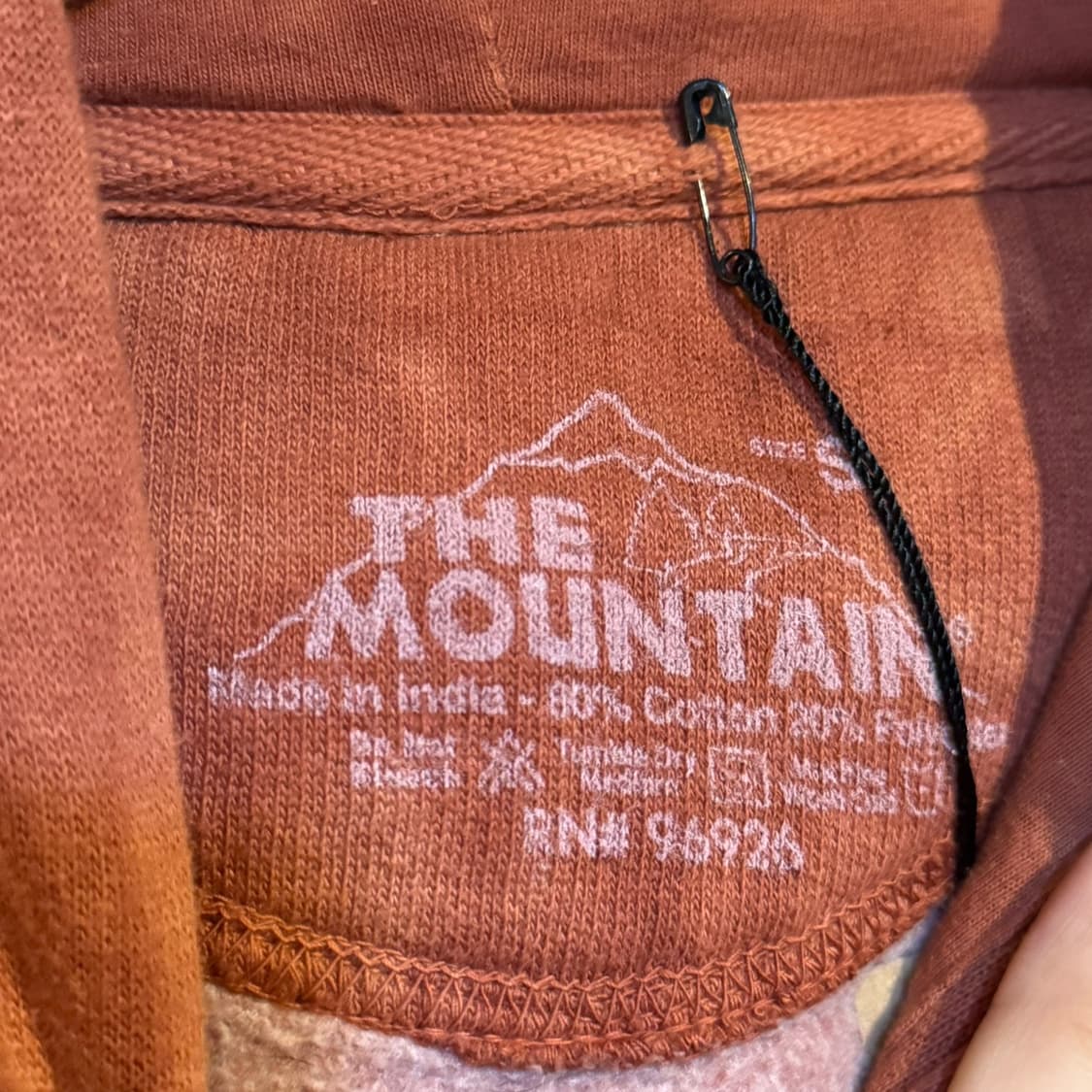 THE MOUNTAIN 더마운틴 호랑이 프린팅 기모 후드티 상품이미지9