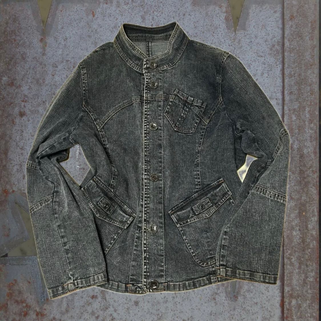 그런지 데님 자켓 상품이미지1