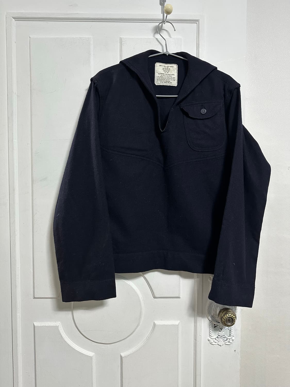 미해군 세일러 울 점퍼 상품이미지1