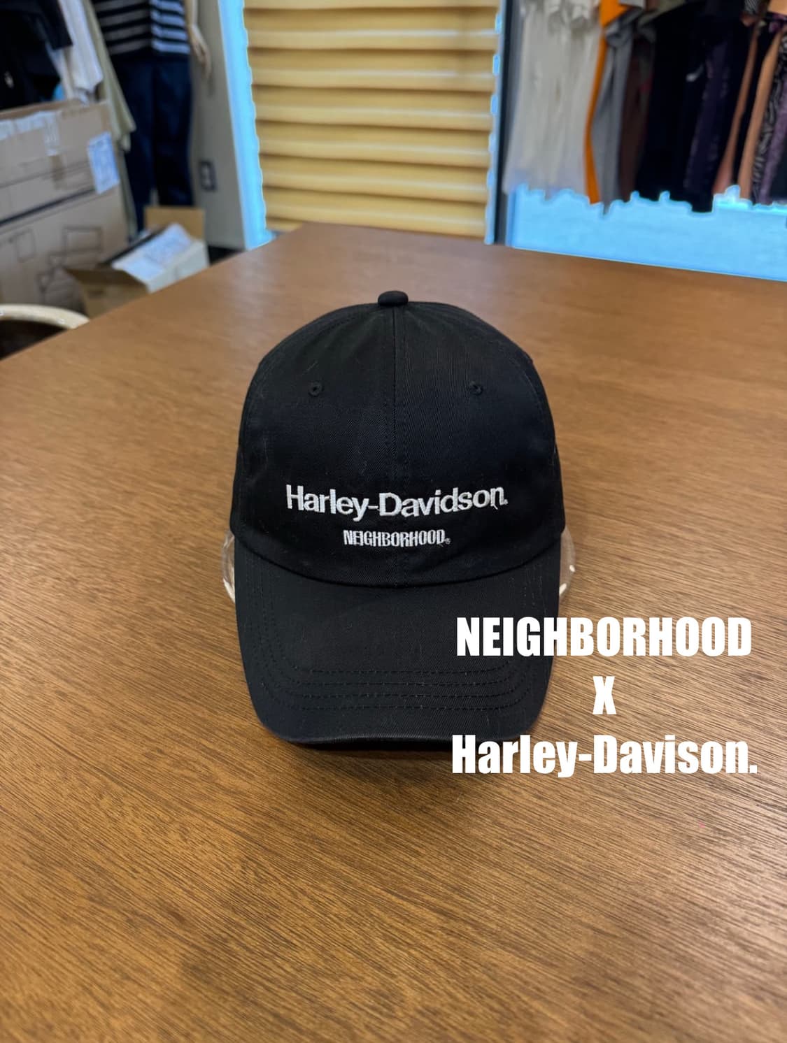 [OS] 네이버후드 x 할리데이비슨 6패널캡 상품이미지1