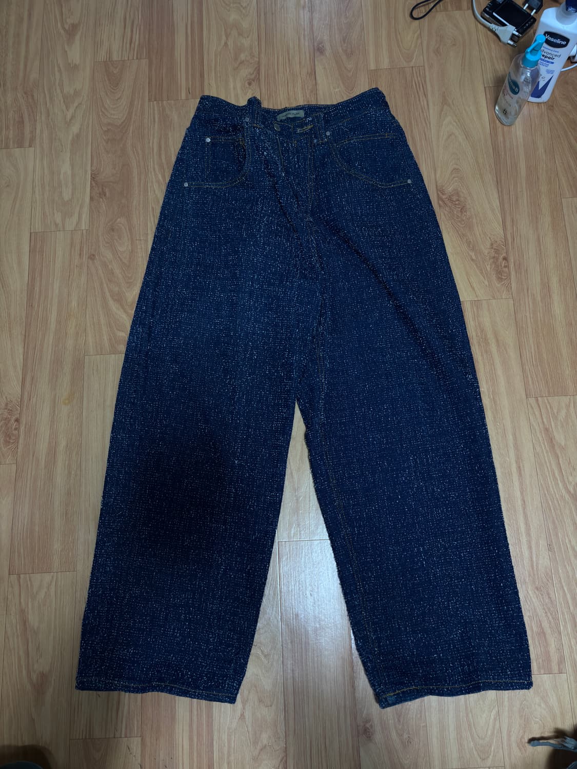 마틴플랜 Materia Wide Denim Pants - INDIGO 상품이미지3