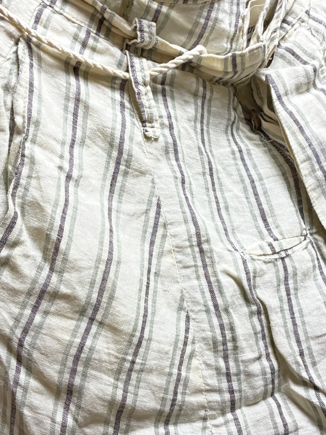 마크포인트 와이드 스트라이프 팬츠 상품이미지2