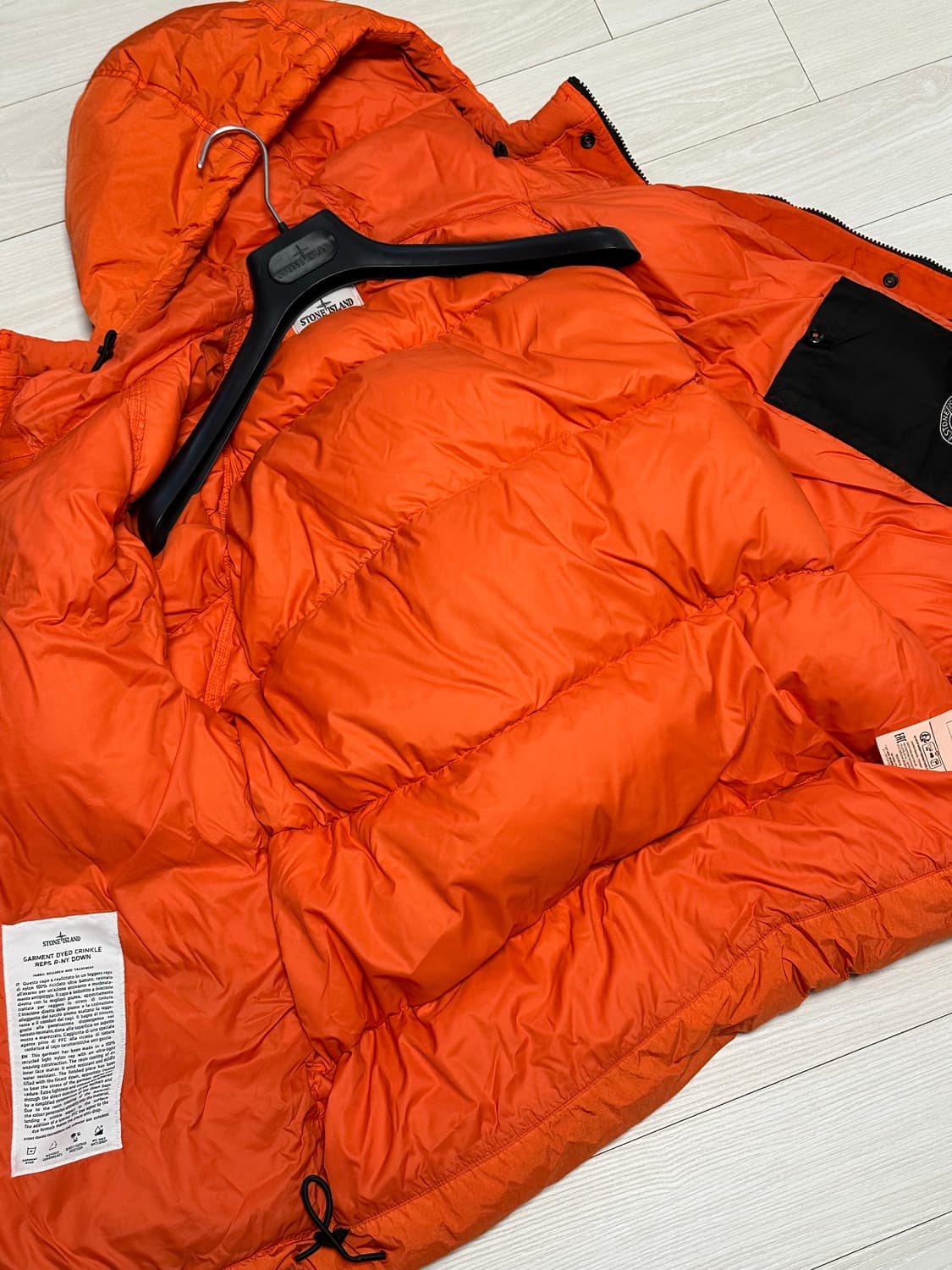 스톤아일랜드 크링클랩스 패딩 23fw XL(105-110) 상품이미지4