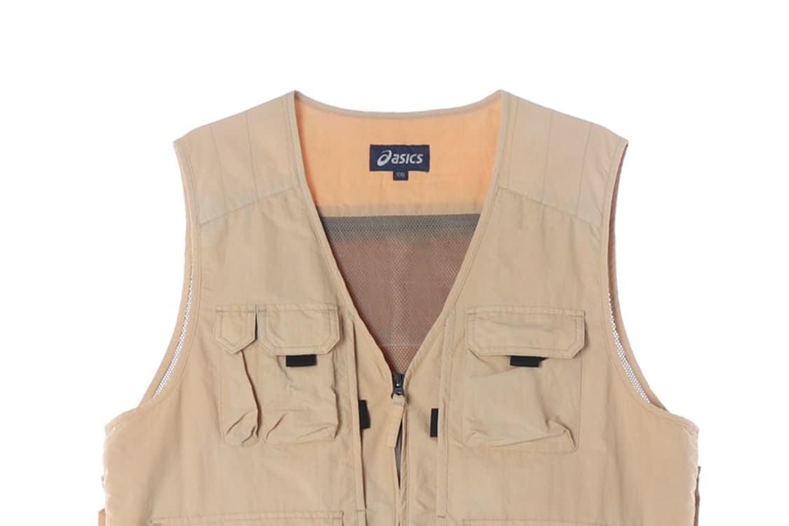 아식스 빈티지 멀티 포켓 유틸리티 베스트 L 상품이미지3