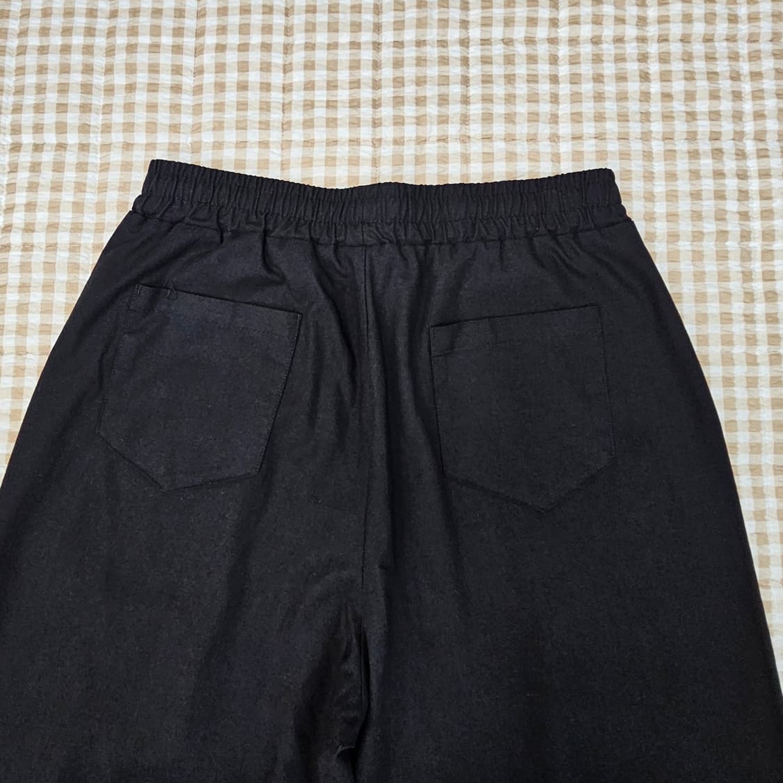 라프지스토어  밴딩 린넨 와이드 팬츠 남자32~33 상품이미지3