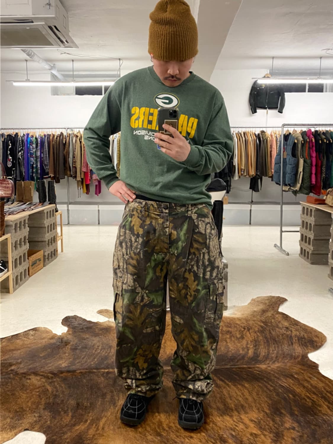 90's JERZEES Outdoors real tree cargo  상품이미지3