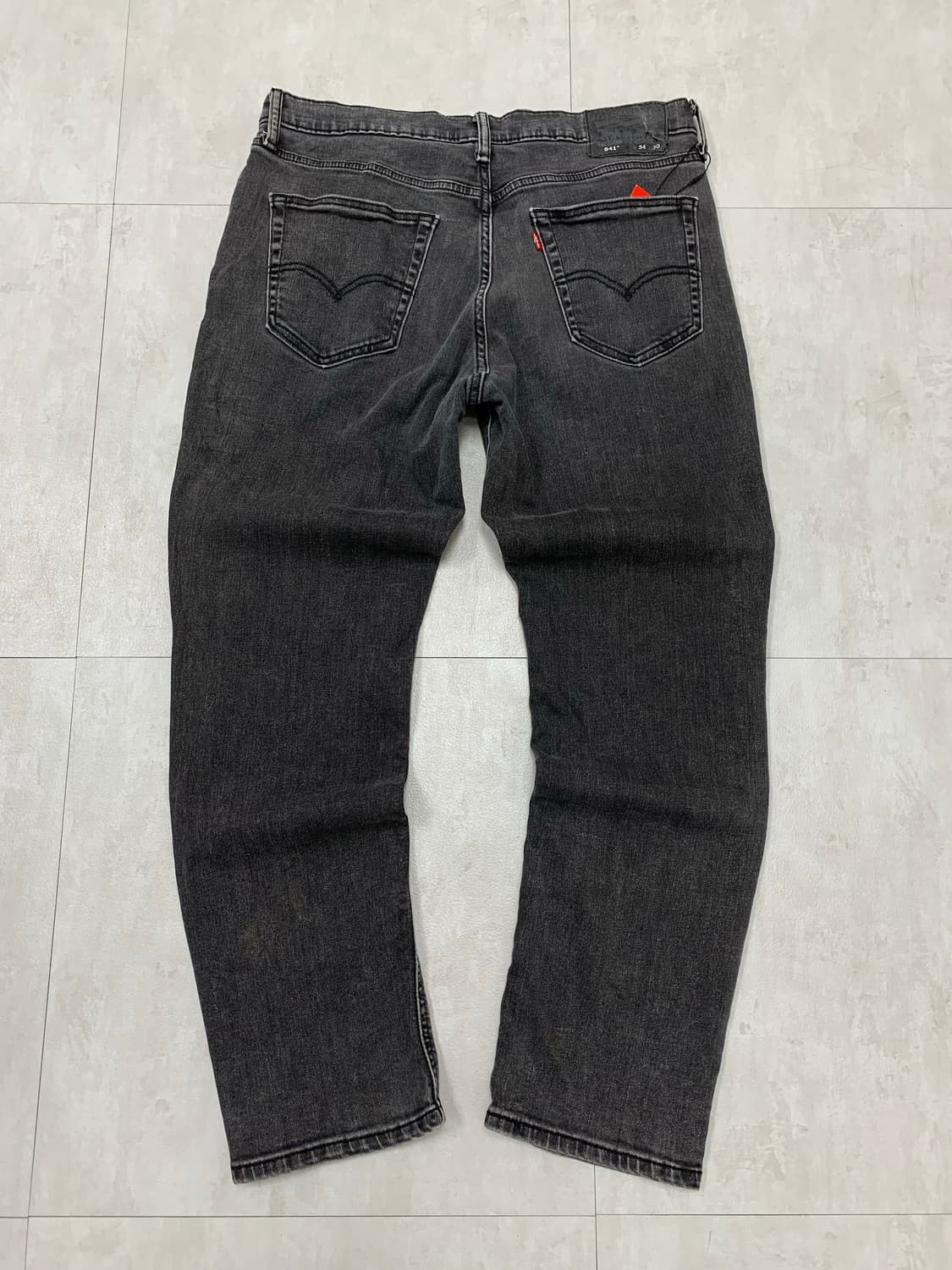 리바이스 541 흑청 데님 팬츠 #309 상품이미지6