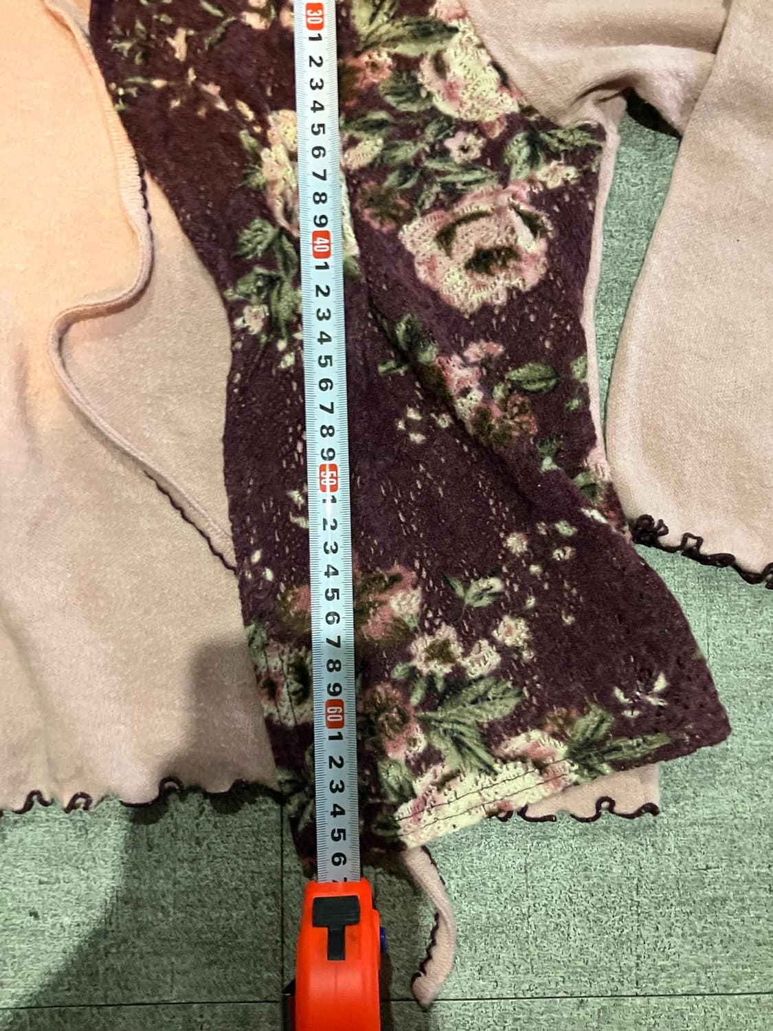 일본빈티지 Blessing 오리엔탈보헤미안 공주풍 레이어드폴라티셔츠 상품이미지3