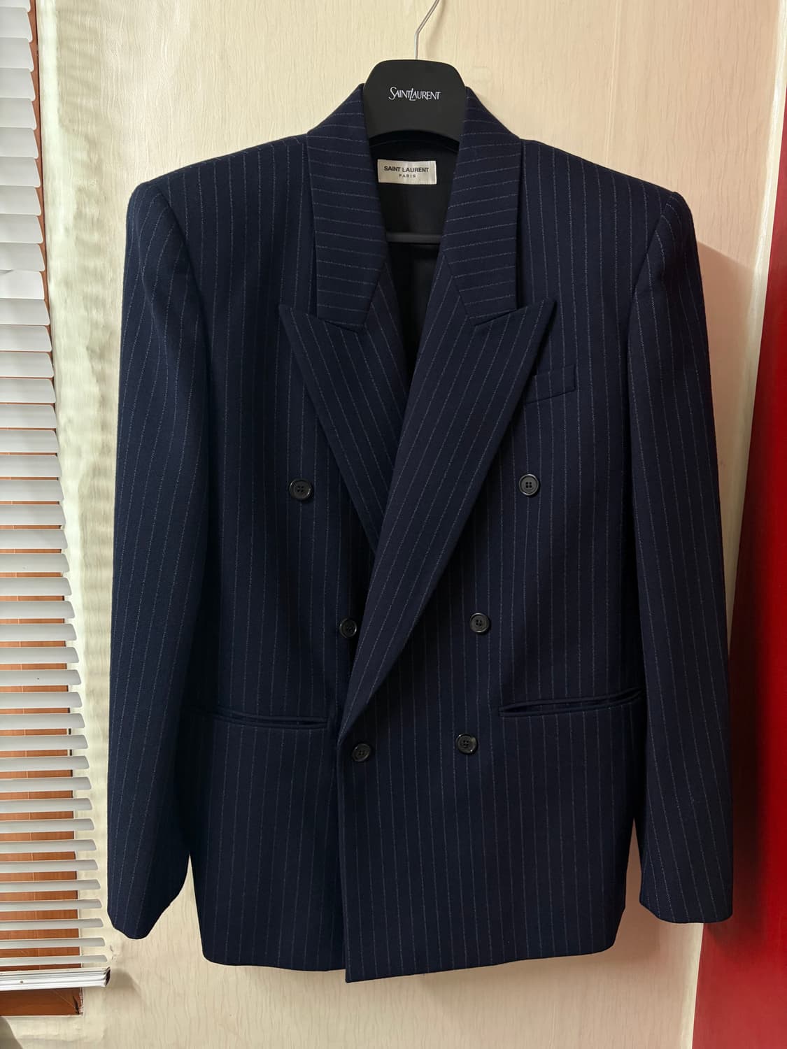 생로랑 / 핀스트라이프 자켓 / 50 상품이미지4