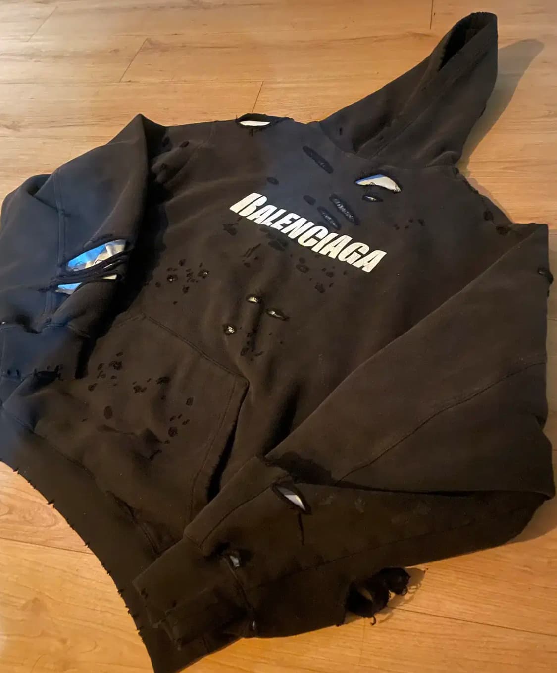 발렌시아가 디스트로이드 후드  상품이미지3