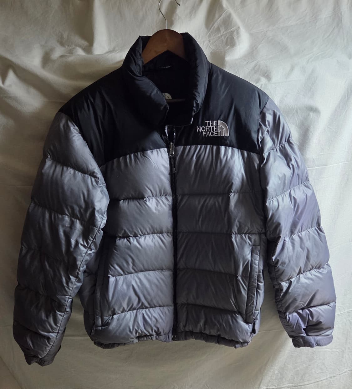 노스페이스 700 눕시2 패딩 블랙/그레이 M(실측 100~105) 상품이미지1