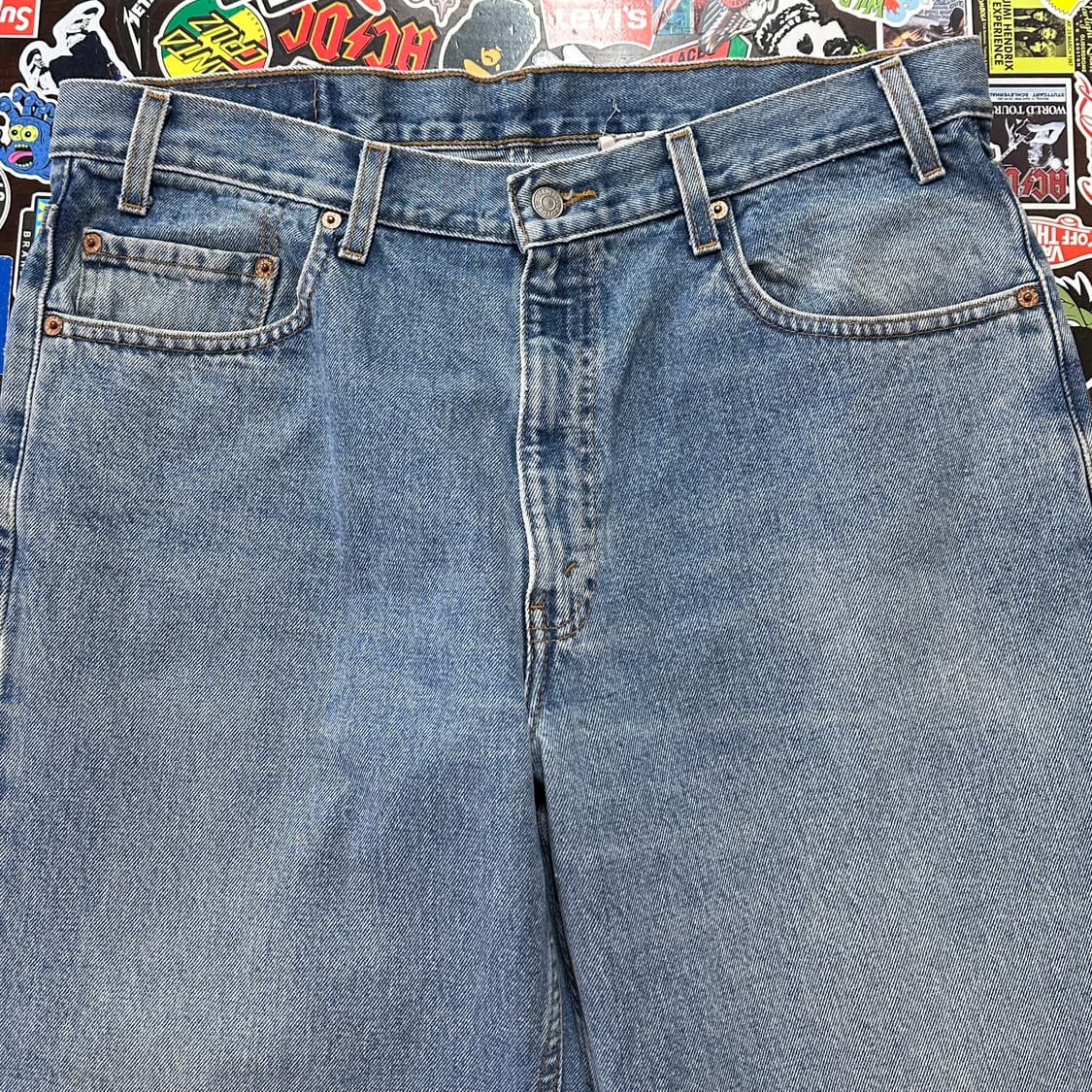 Early 00s 리바이스 550 블루 진 데님 팬츠 36 상품이미지4