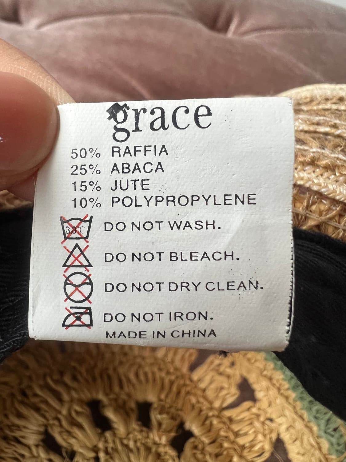 일본수입 grace 라피아햇 썸머바캉스모자 상품이미지10