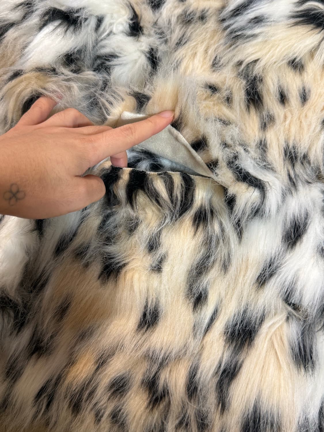 빈티지 레오파드 퍼 코트 상품이미지8