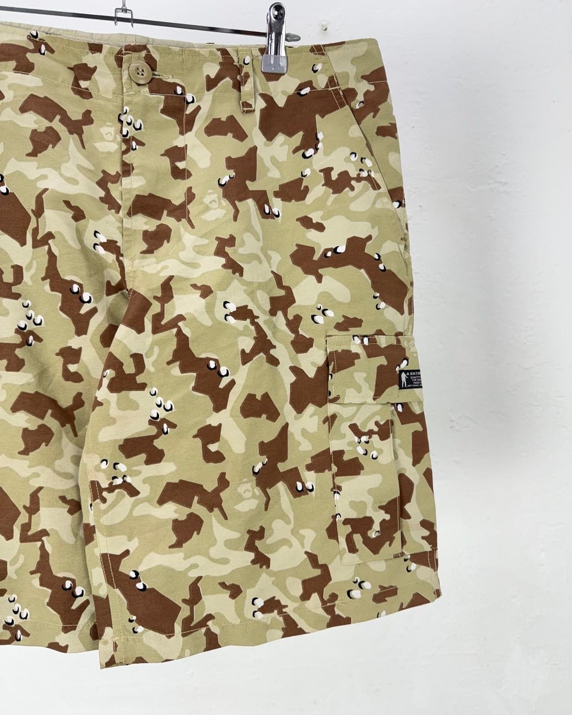 베이프 데저트 카모 플라주 쇼트 카고 팬츠 상품이미지3