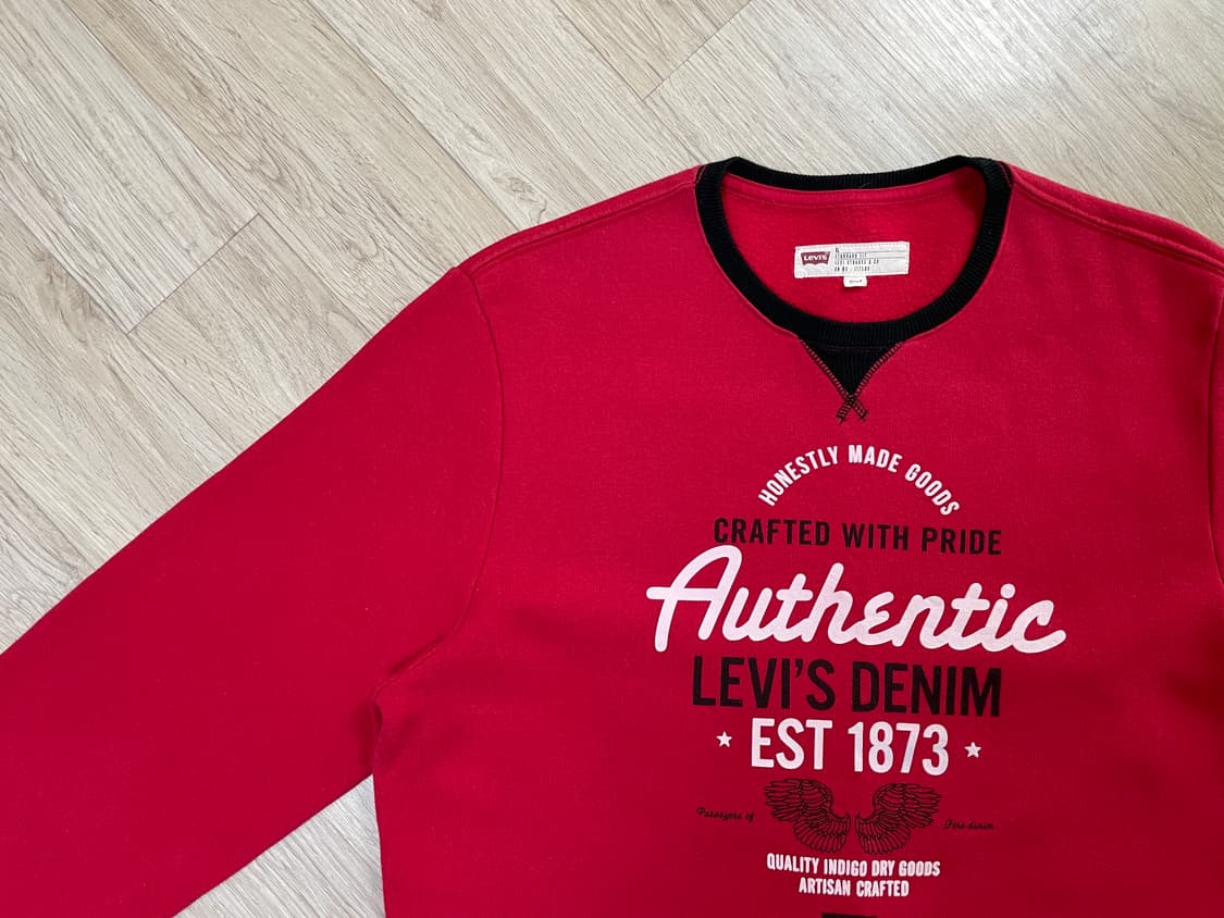 105) 리바이스 빅로고 V스티치 맨투맨(RRL&LVC&폴로) 상품이미지4