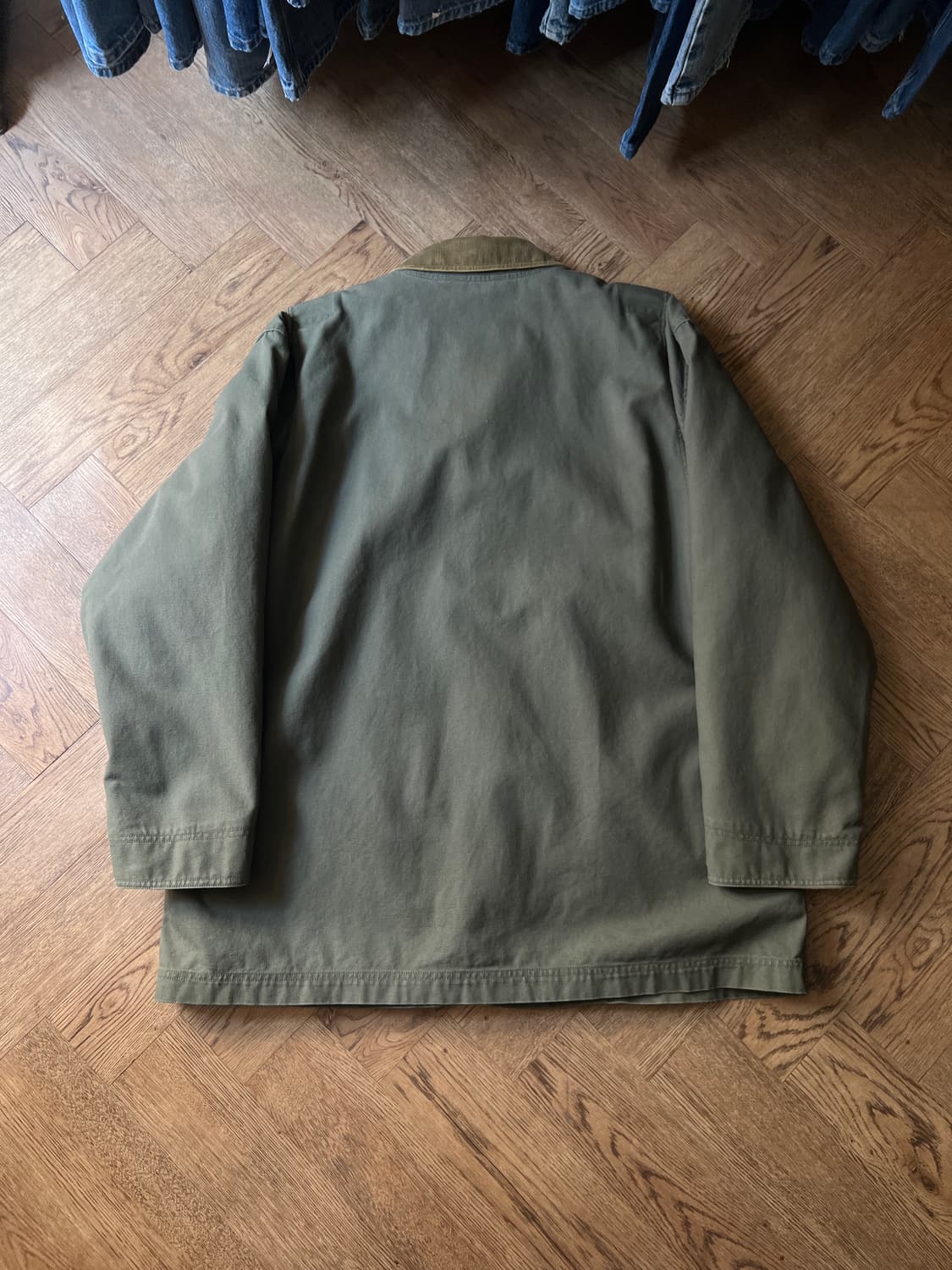 [2XL]엘엘빈 USA 체크 랴이닝 카키 헌팅 자켓 상품이미지8