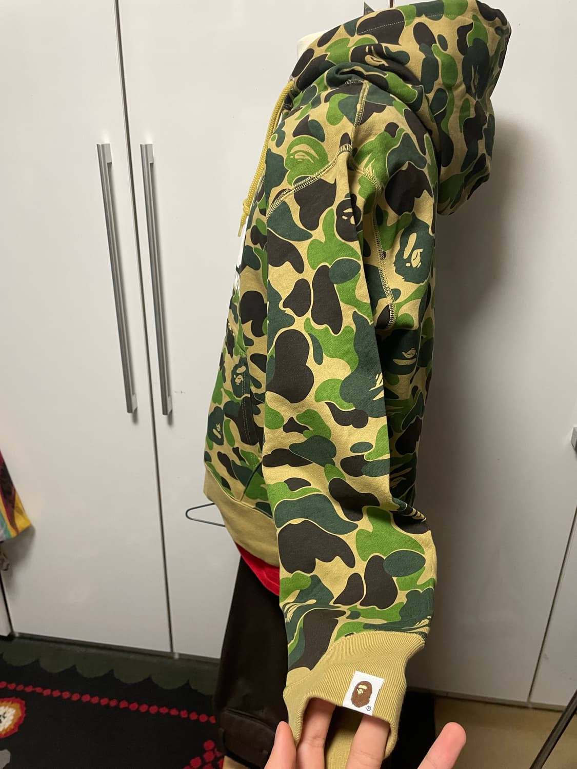 베이프 카모 후드티 상품이미지4