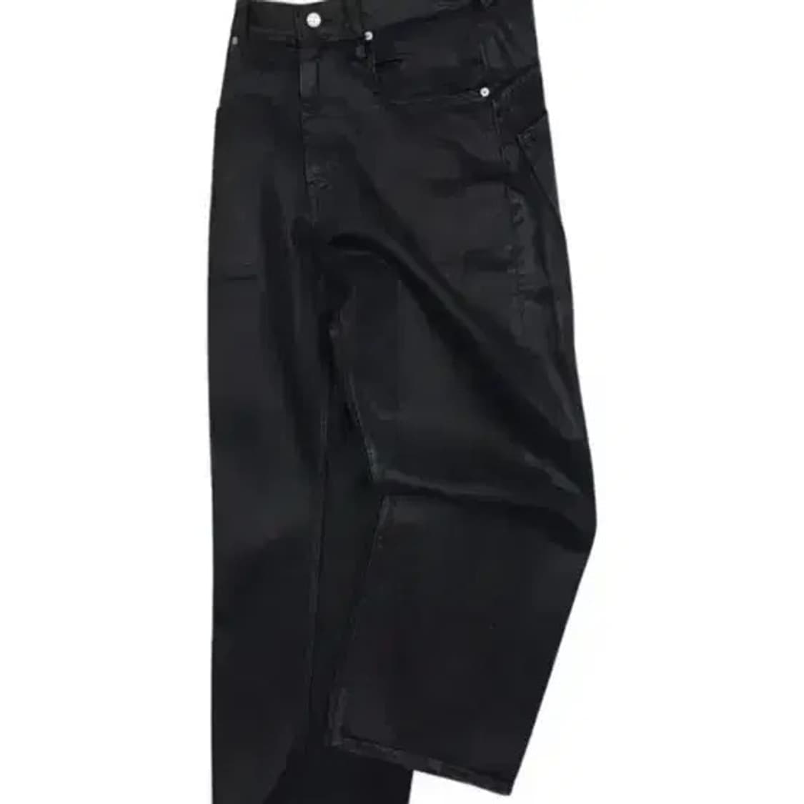 (M) 이예 코팅진 블랙 상품이미지1