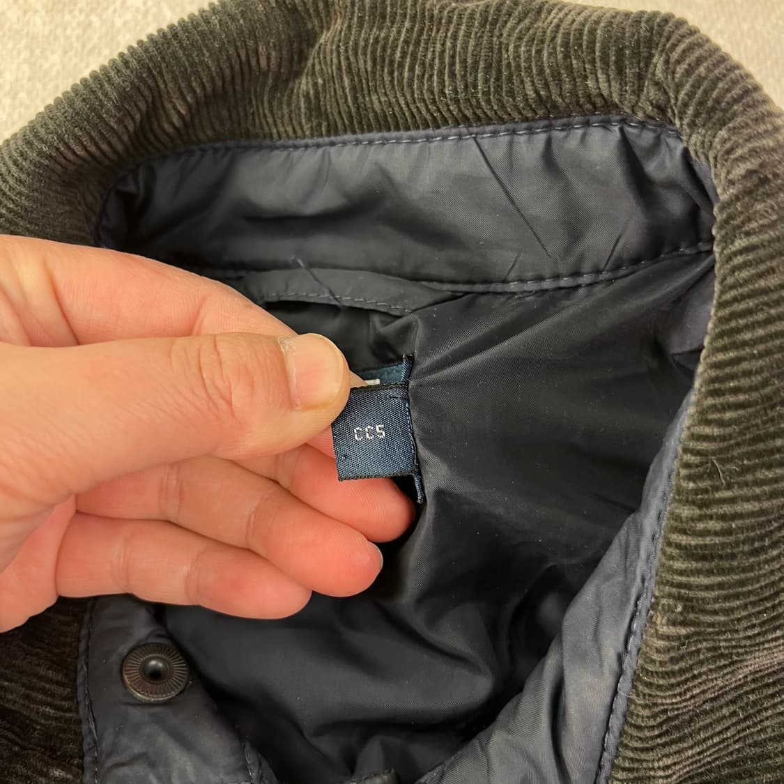 100 폴로랄프로렌 레더 패치 퀄팅 패딩 자켓 상품이미지3