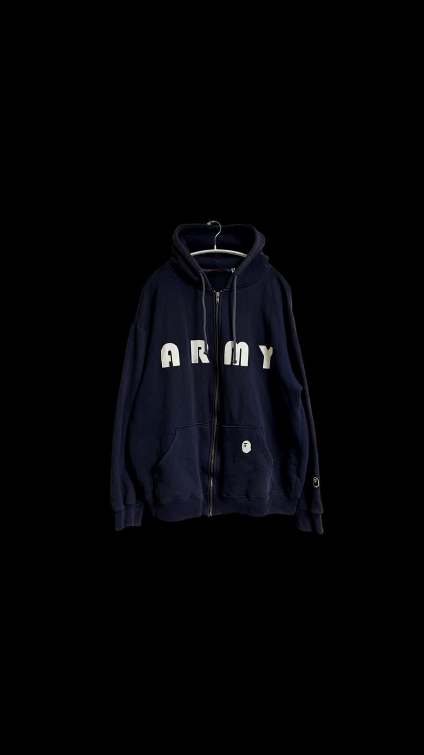 베이프 00s army 후드 집업 상품이미지1