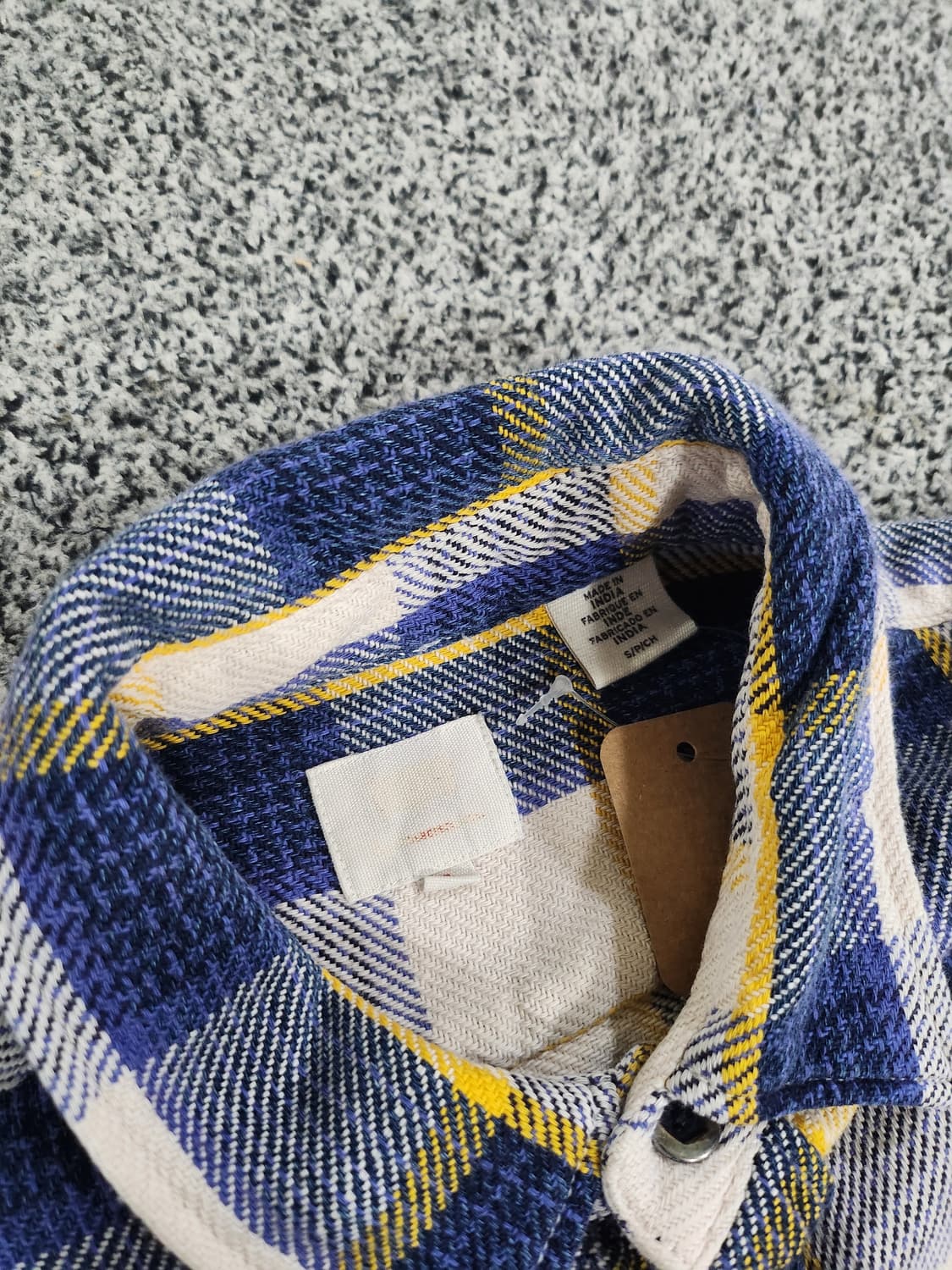 //리바이스 체크 웨스턴 셔츠 S 상품이미지4