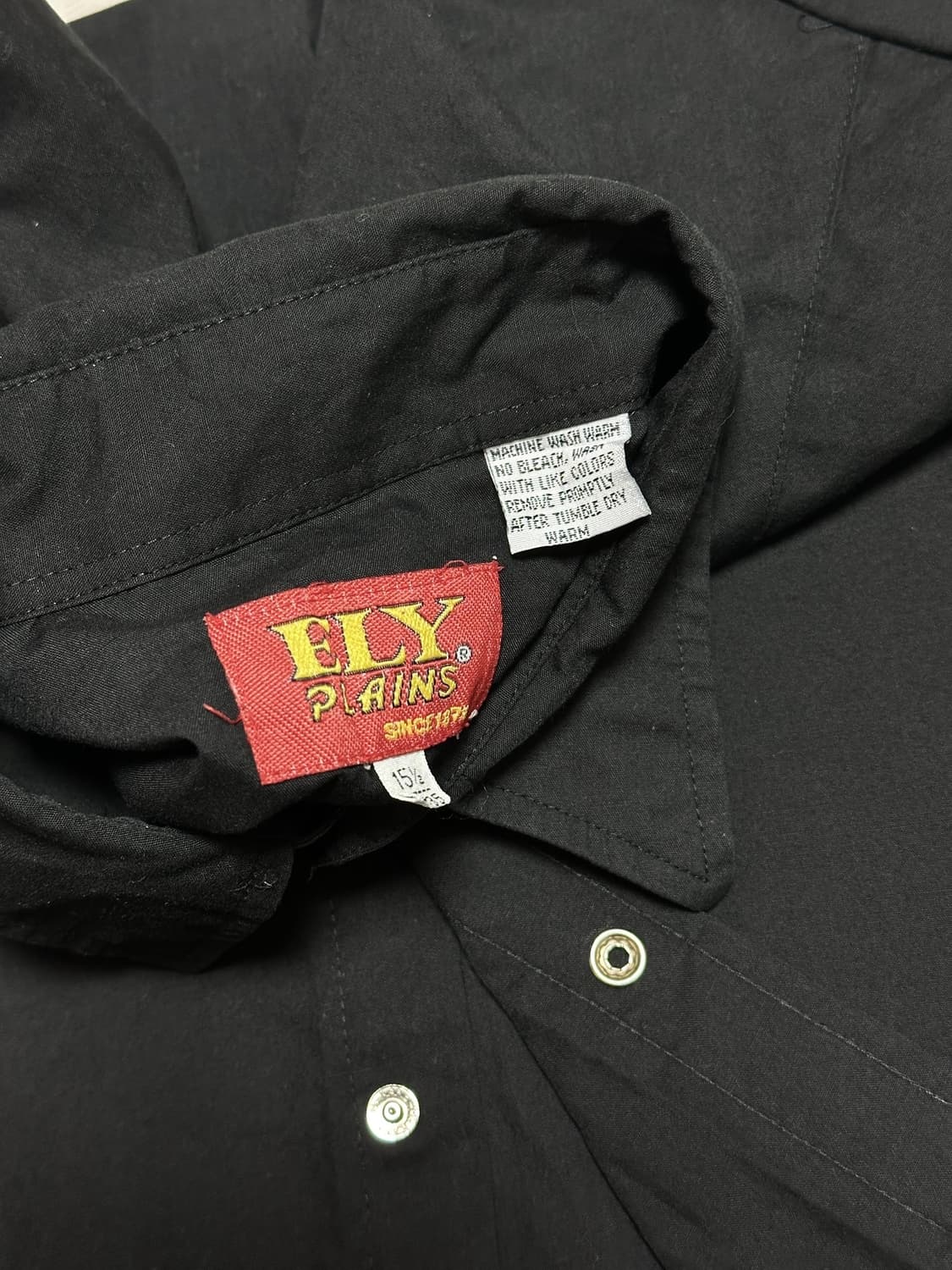 빈티지 블랙 웨스턴셔츠 L~XL 상품이미지8